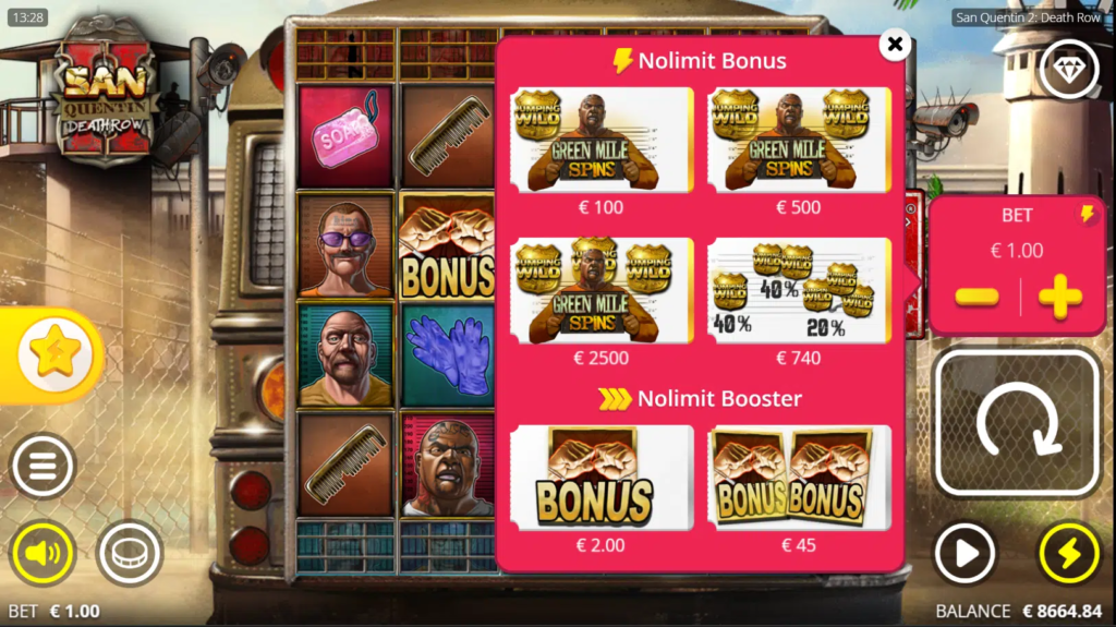 Bonus buy slot UK